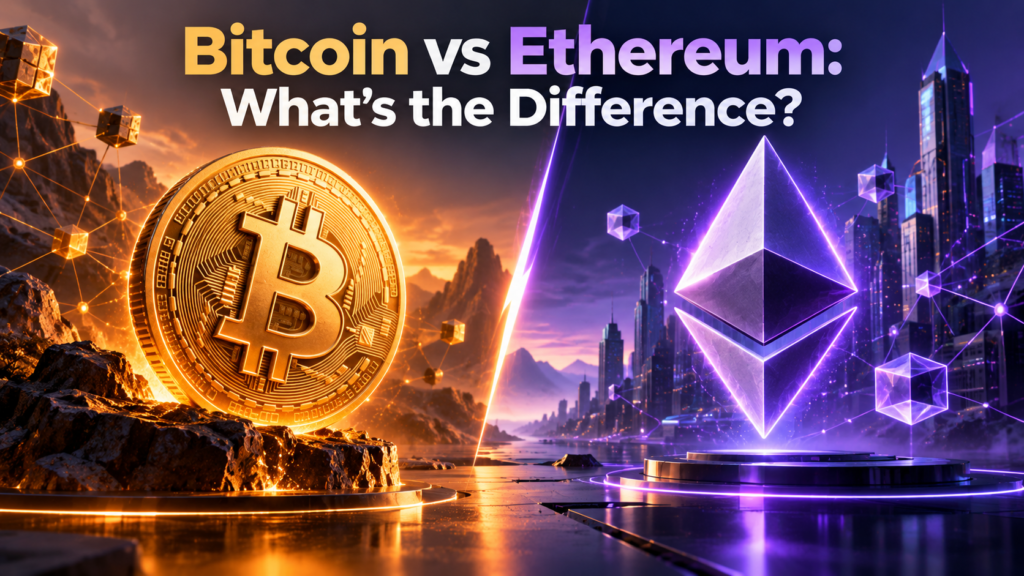 Bitcoin vs Ethereum Whats the Difference