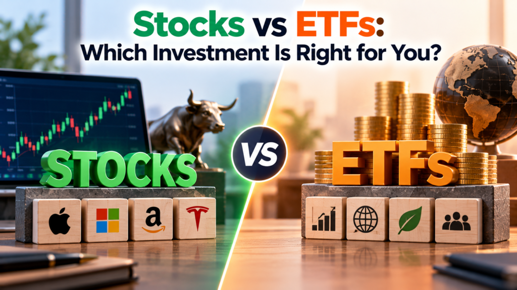 Stocks vs ETFs Which Investment Is Right for You