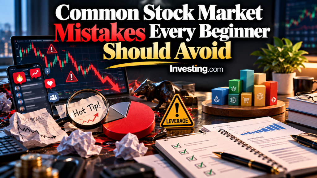 Common Stock Market Mistakes Every Beginner Should Avoid Investing